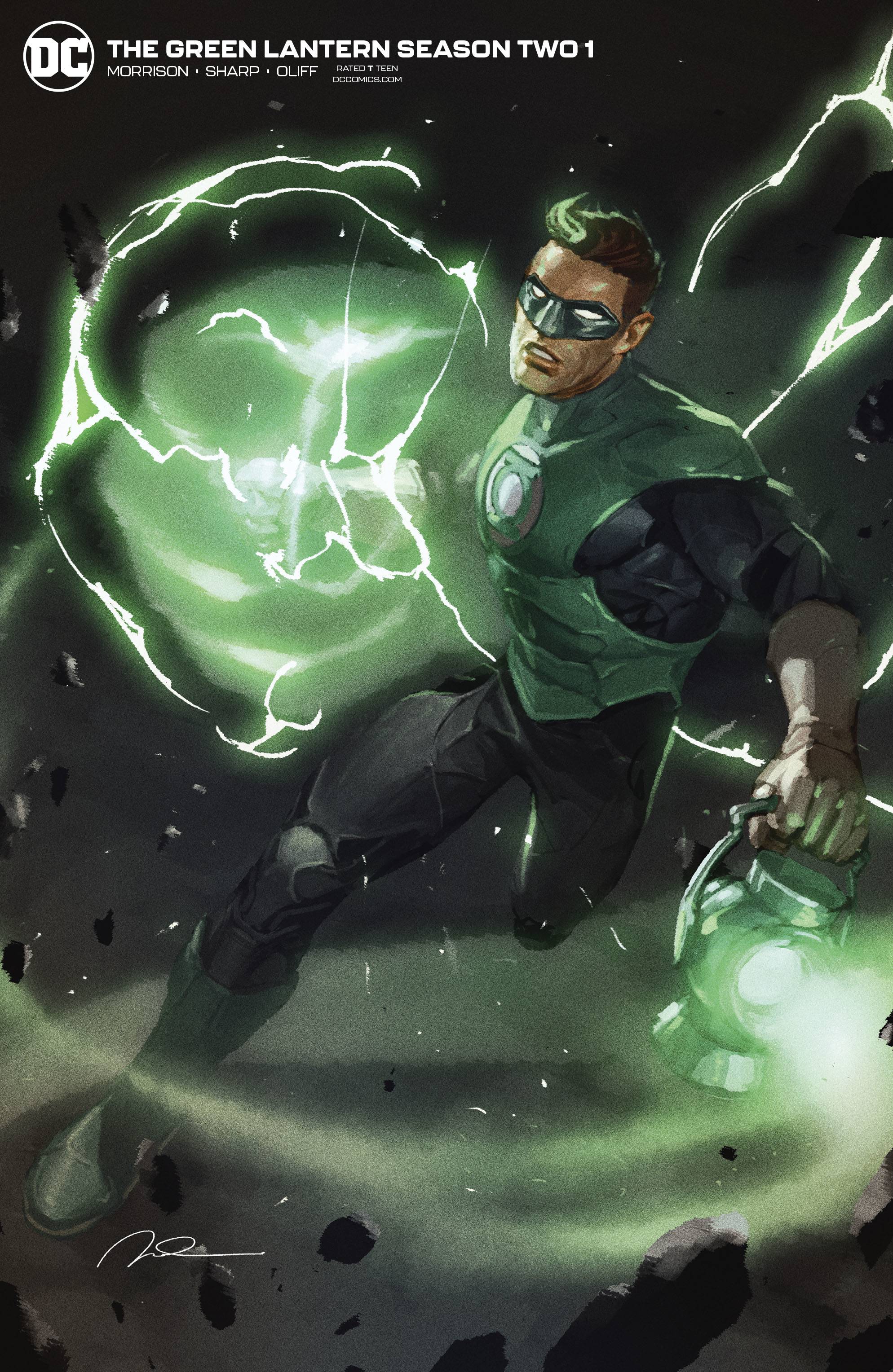 GREEN LANTERN SEASON 2 #1 GERALD PAREL VAR ED