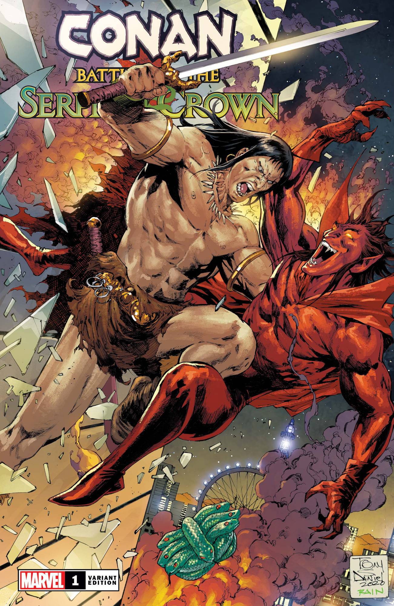 CONAN BATTLE FOR SERPENT CROWN #1 DANIEL VAR