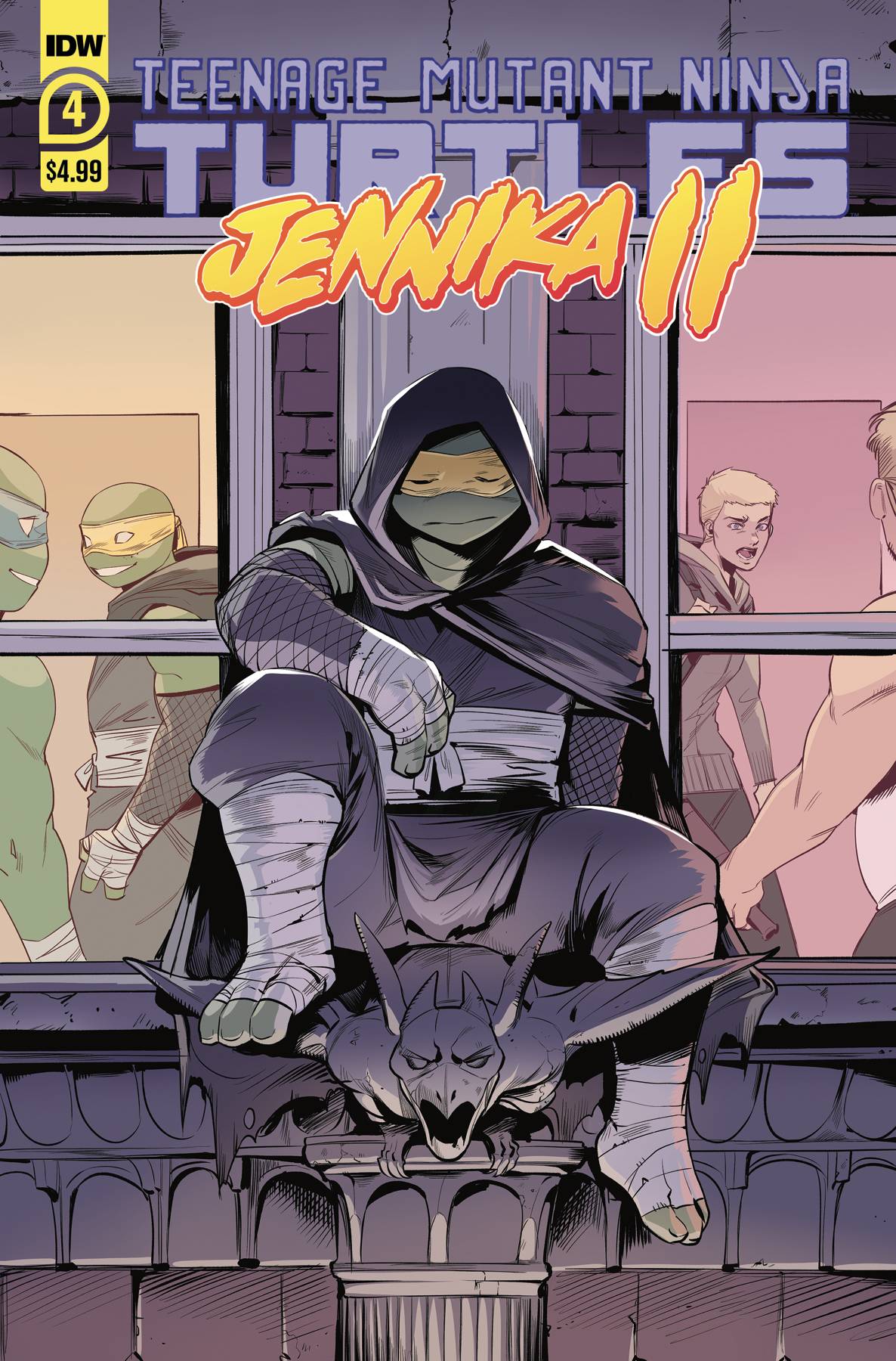 TMNT JENNIKA II #4 (OF 6) CVR A NISHIJIMA 