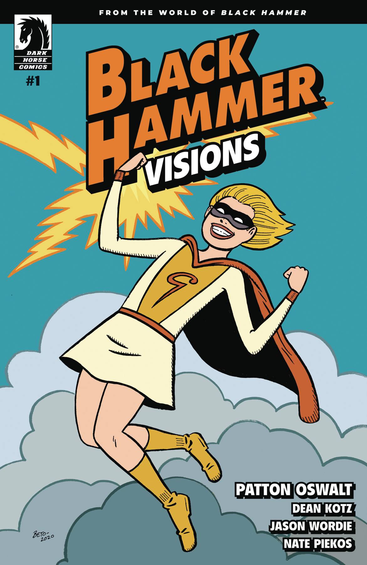 BLACK HAMMER VISIONS #1 (OF 8) HERNANDEZ STEWART VAR ED