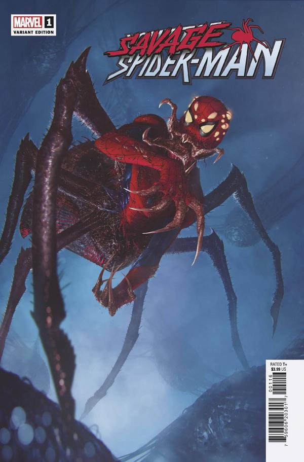 SAVAGE SPIDER-MAN #1 RAHZZAH VAR