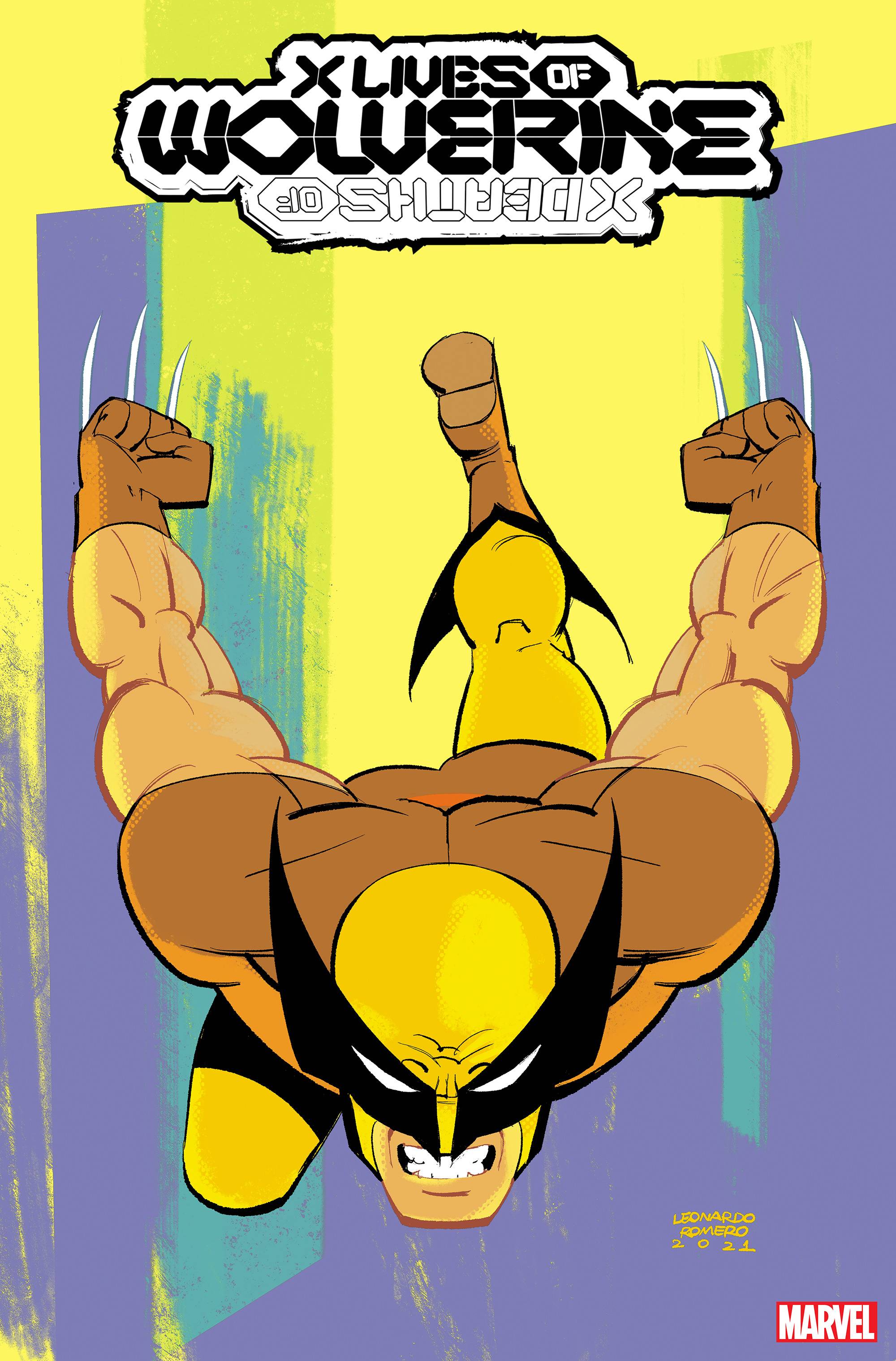 X LIVES OF WOLVERINE #3 ROMERO ANIMATION STYLE VAR