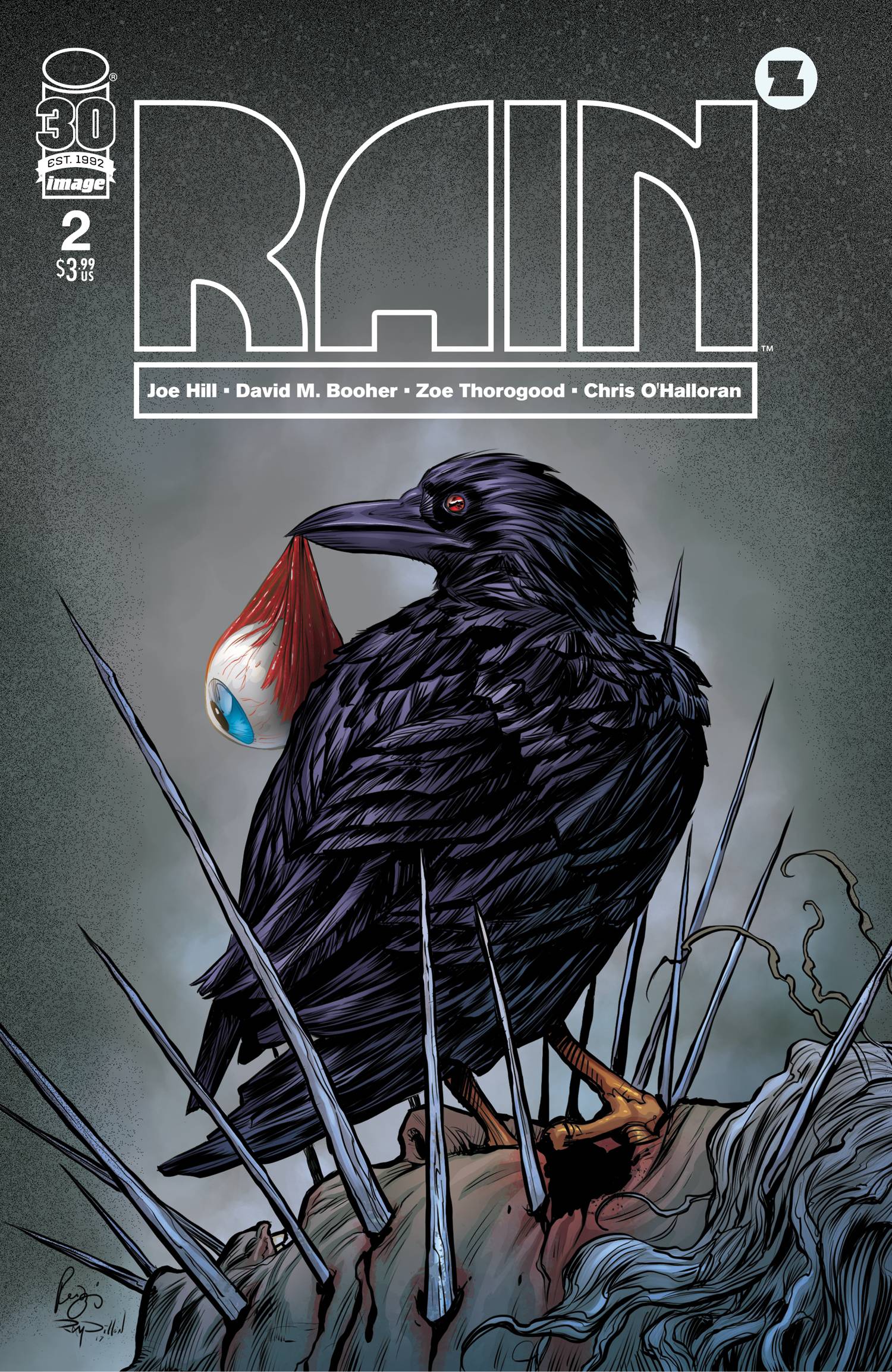 JOE HILL RAIN #2 (OF 5) CVR C 25 COPY INCV DELIZ & DILLON