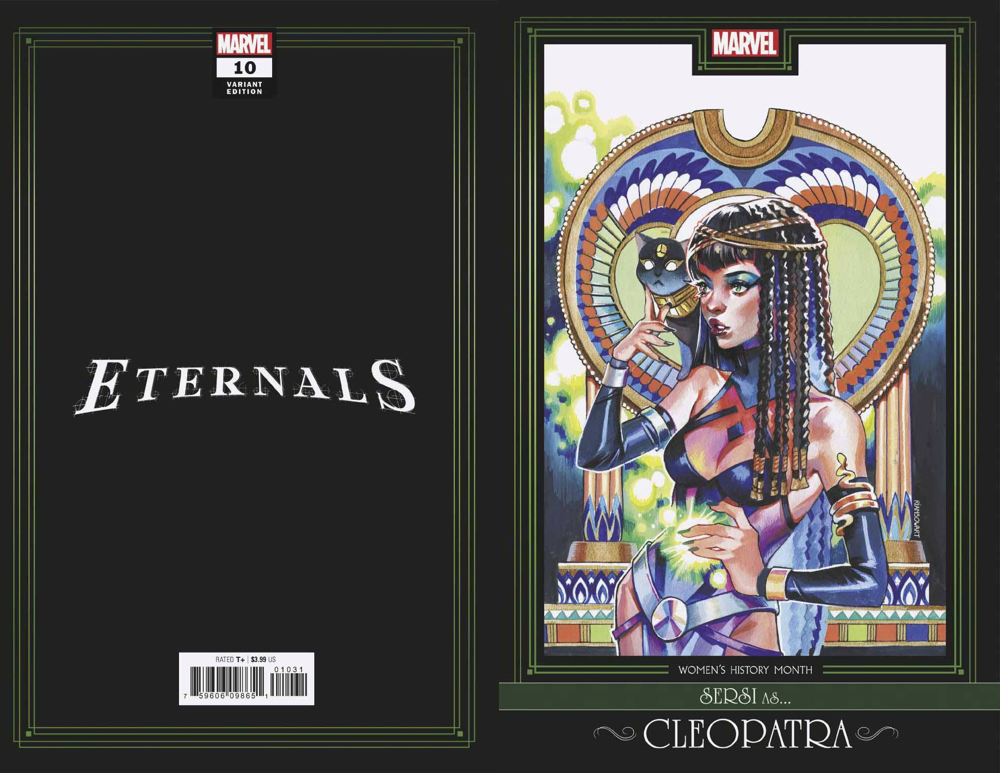 ETERNALS #10 GONZALES WOMENS HISTORY VAR