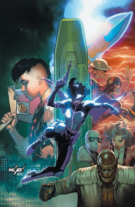 LAZARUS PLANET DARK FATE #1 (ONE SHOT) CVR F INC 1:50 DAVID MARQUEZ & ALEJANDRO SANCHEZ FOIL VAR