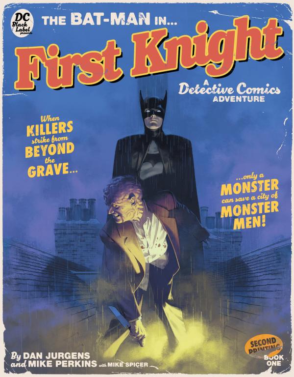 THE BAT-MAN FIRST KNIGHT #1 Second Printing