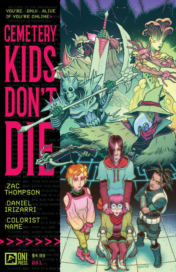 CEMETERY KIDS DONT DIE #1 (OF 4) CVR A DANIEL IRIZARRI