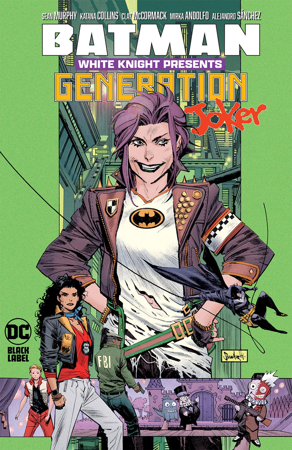 BATMAN WHITE KNIGHT PRESENTS GENERATION JOKER HC (MR)