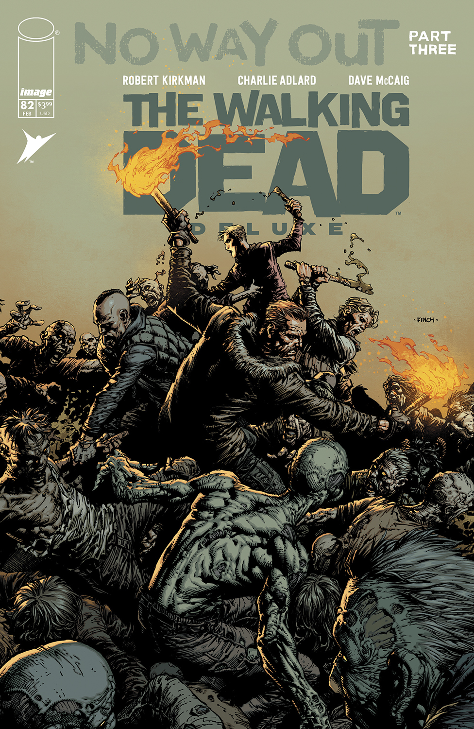 WALKING DEAD DELUXE #82 CVR A FINCH & MCCAIG (MR)