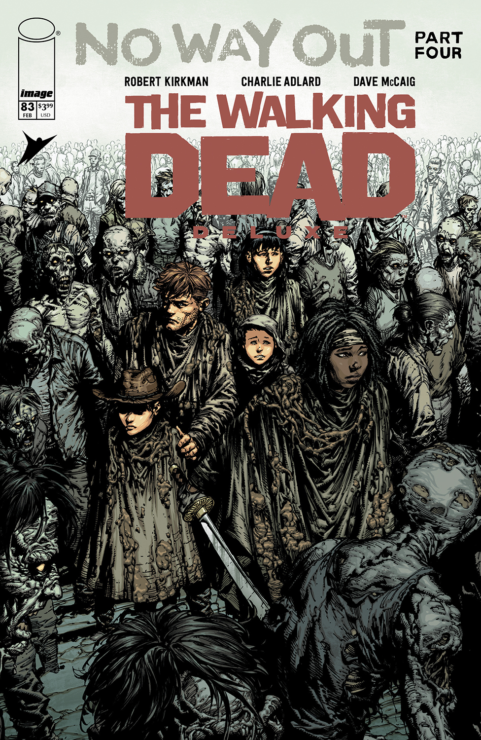 WALKING DEAD DELUXE #83 CVR A FINCH & MCCAIG (MR)