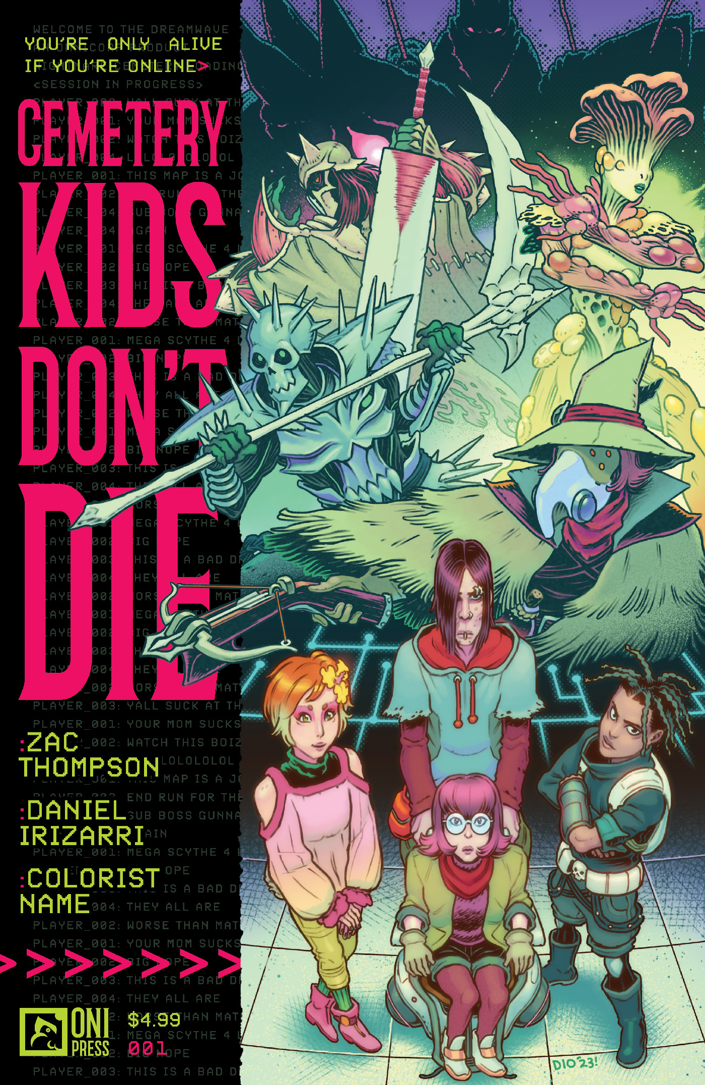 CEMETERY KIDS DONT DIE #1 (OF 4) CVR A DANIEL IRIZARRI