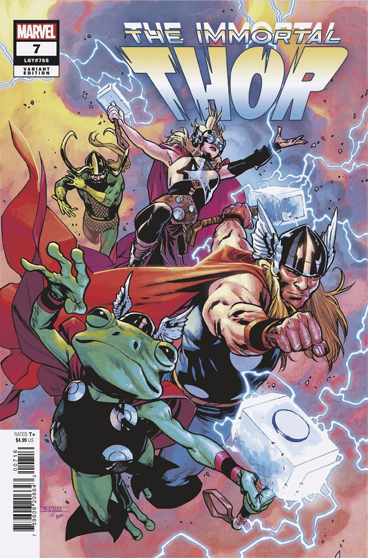 IMMORTAL THOR #7 1:25 COPY INCV MAHMUD ASRAR VAR