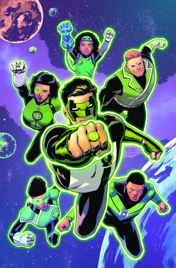 GREEN LANTERN CORPS #1 CVR G INC 1:25 GAVIN GUIDRY CARD STOCK VAR