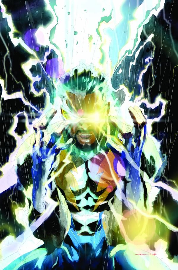 BLACK LIGHTNING #4 CVR B KERON GRANT CARD STOCK VAR