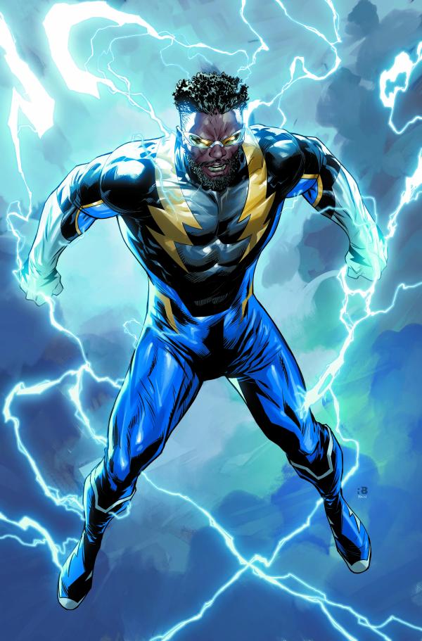 BLACK LIGHTNING #4 CVR C RYAN BENJAMIN BLACK HISTORY MONTH CARD STOCK VAR