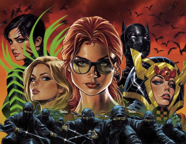 BIRDS OF PREY #18 CVR A DAN PANOSIAN CONNECTING