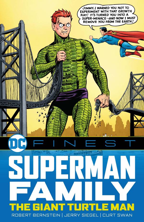 DC FINEST SUPERMAN FAMILY THE GIANT TURTLE MAN TP