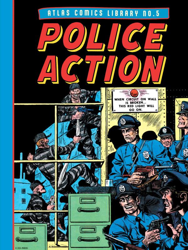 ATLAS COMICS LIBRARY HC NO 5 POLICE ACTION (MR)