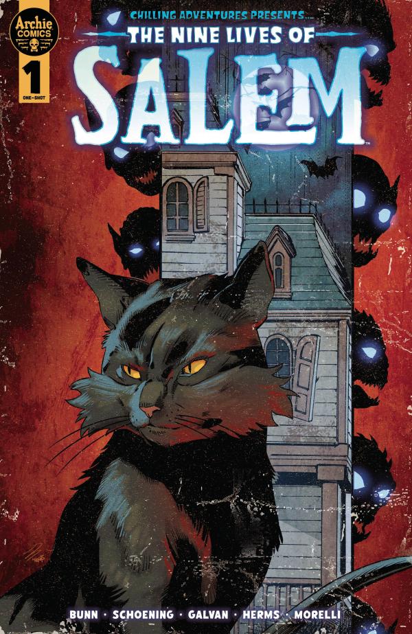 NINE LIVES OF SALEM ONESHOT CVR A DAN SCHOENING (RES)