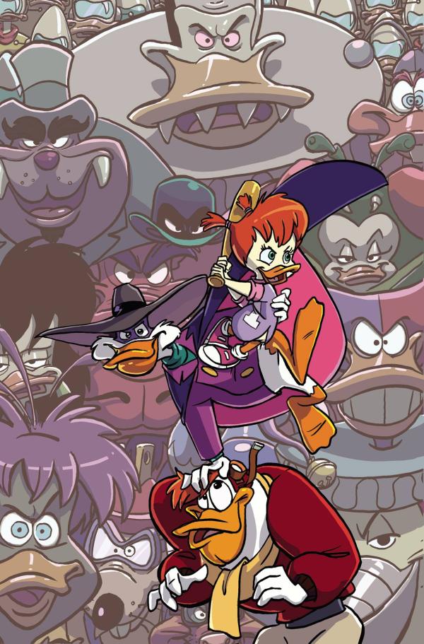 DARKWING DUCK #1 CVR I STONES METAL PREMIUM