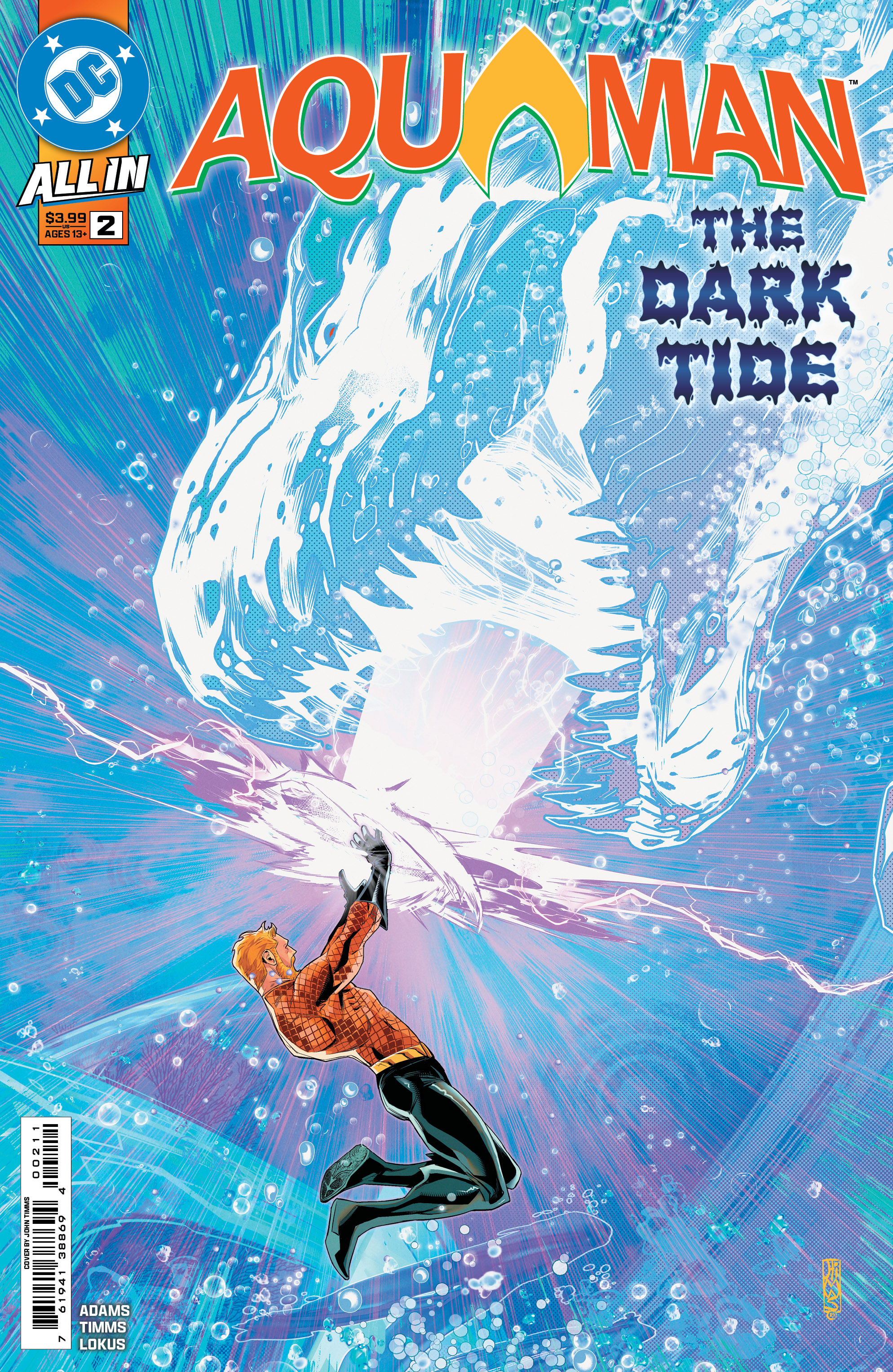 AQUAMAN #2 CVR A JOHN TIMMS