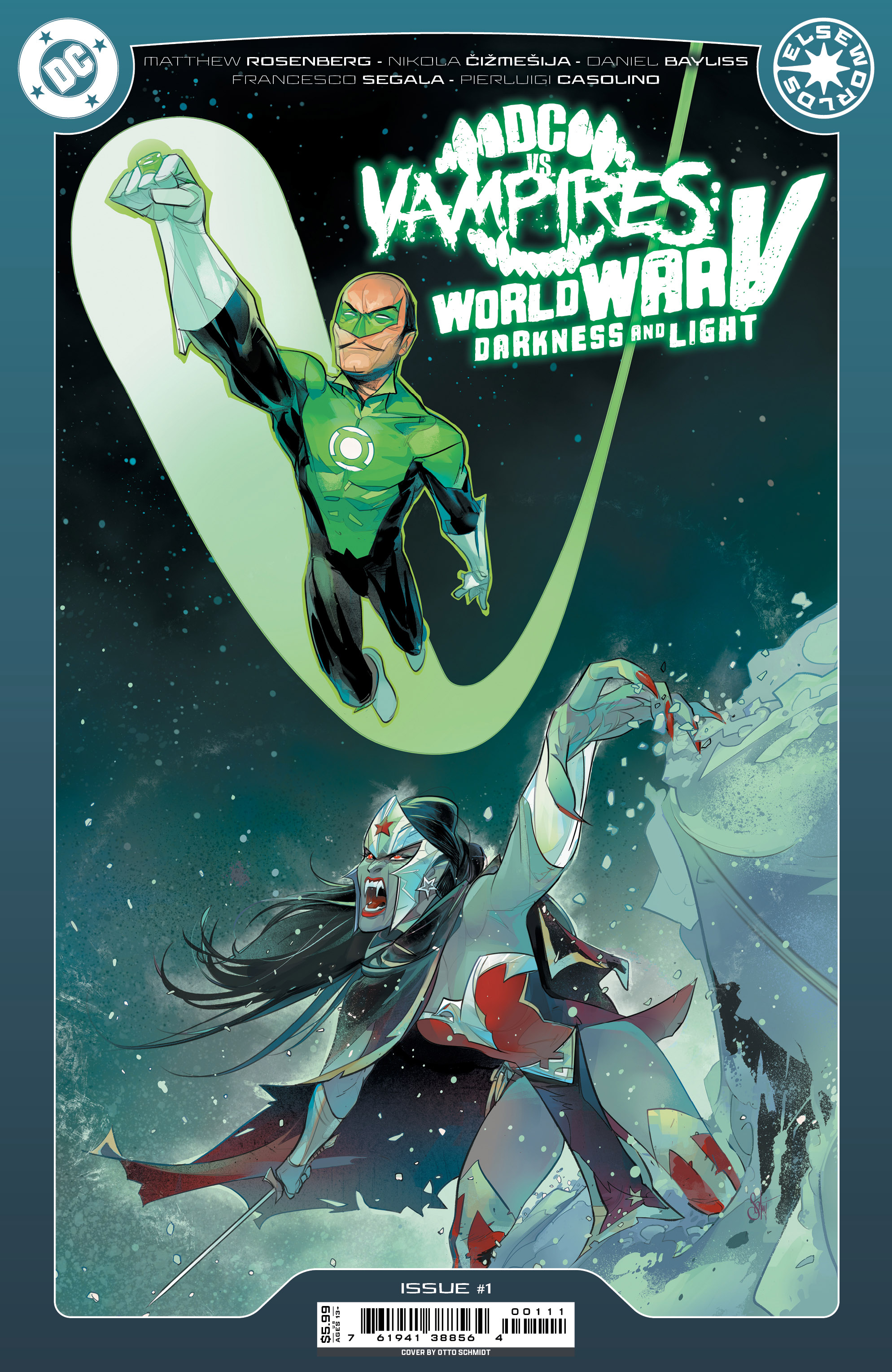 DC VS VAMPIRES WORLD WAR V DARKNESS AND LIGHT #1 (ONE SHOT) CVR A OTTO SCHMIDT