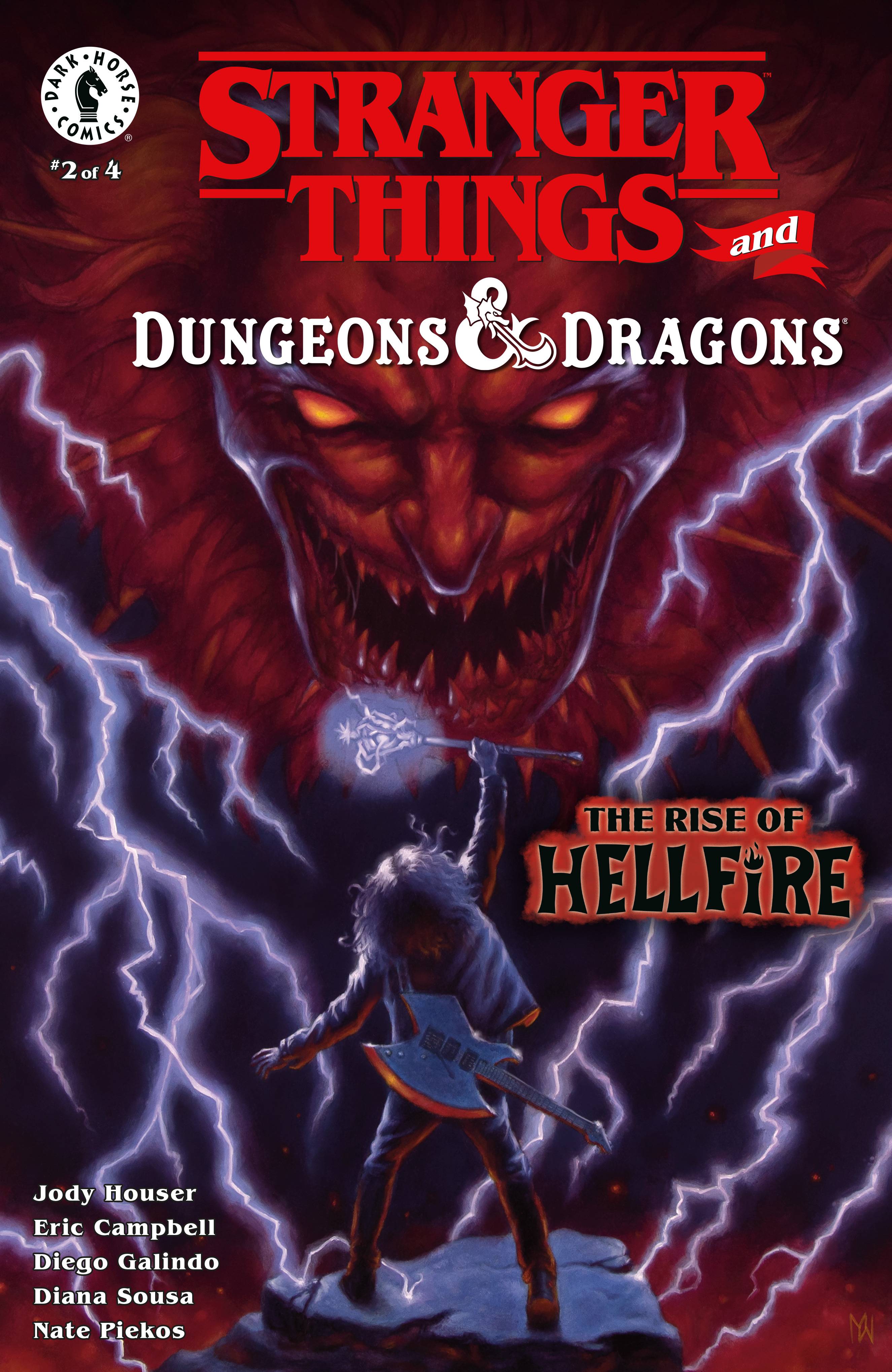 STRANGER THINGS D&D RISE OF HELLFIRE #2 CVR A WOHL