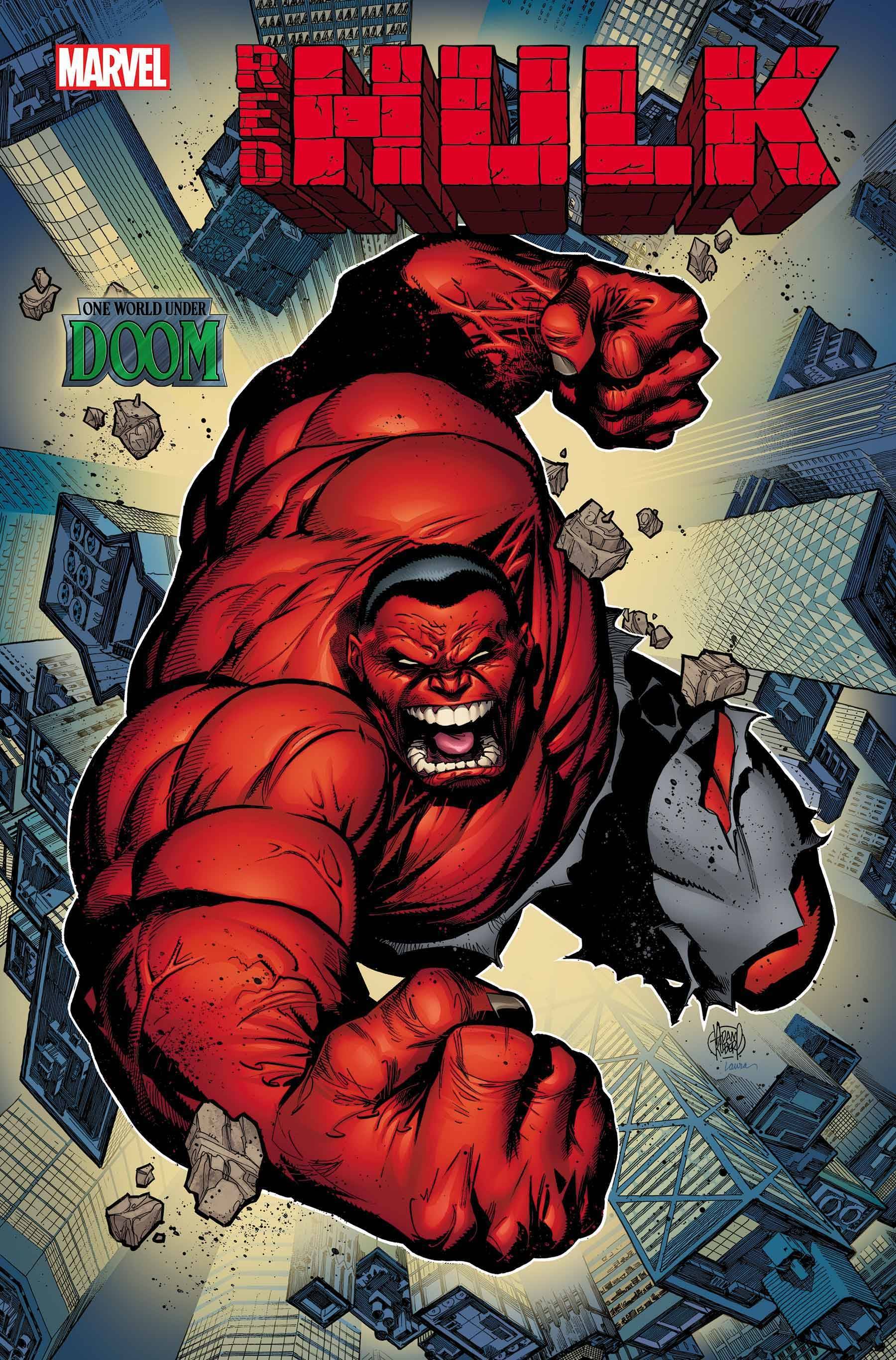 RED HULK #1 ADAM KUBERT FOIL VAR