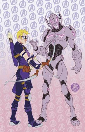 WEST COAST AVENGERS #4 50 COPY INCV ANIMATED-STYLE VIR VAR
