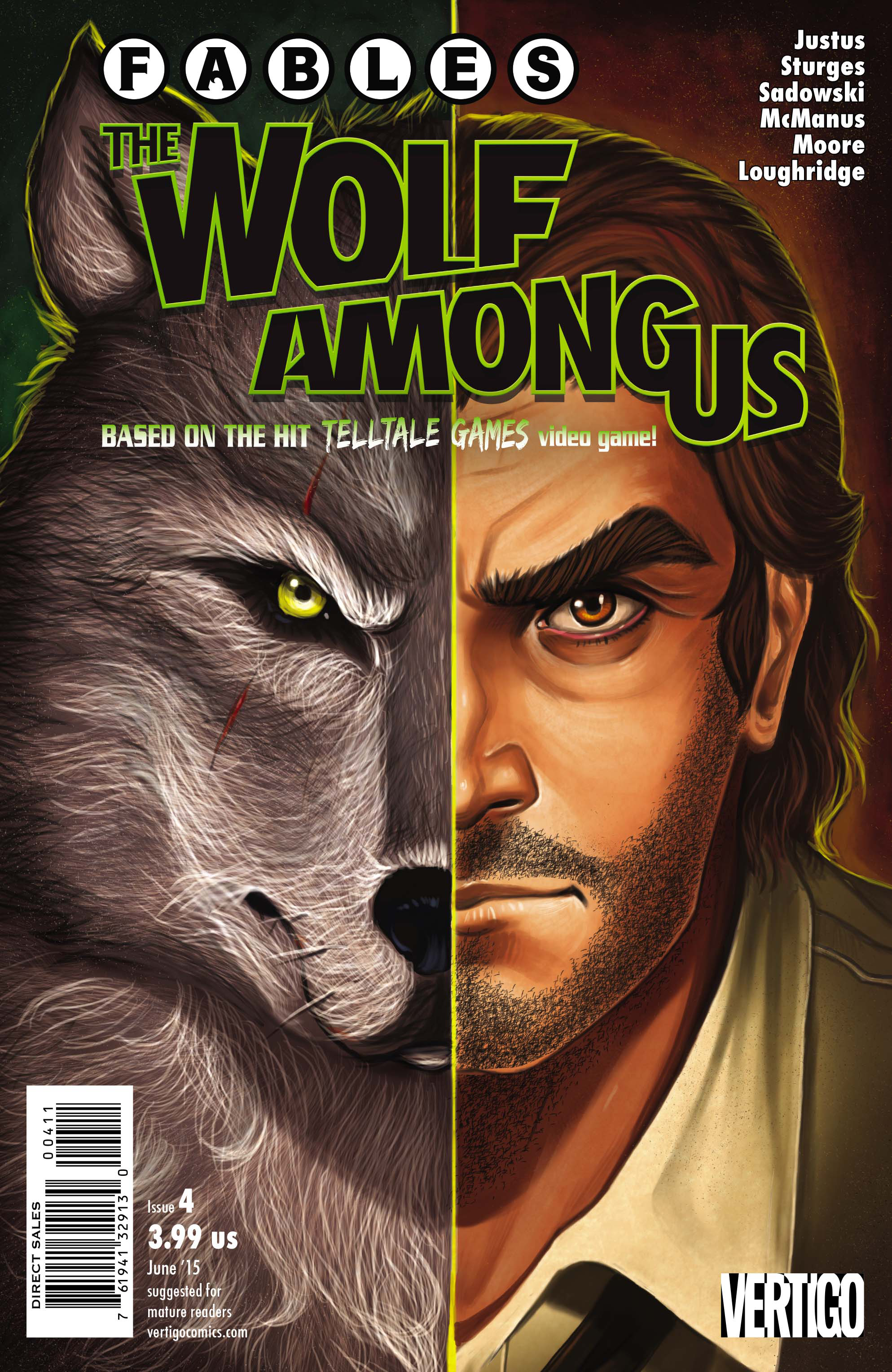 FABLES THE WOLF AMONG US #4