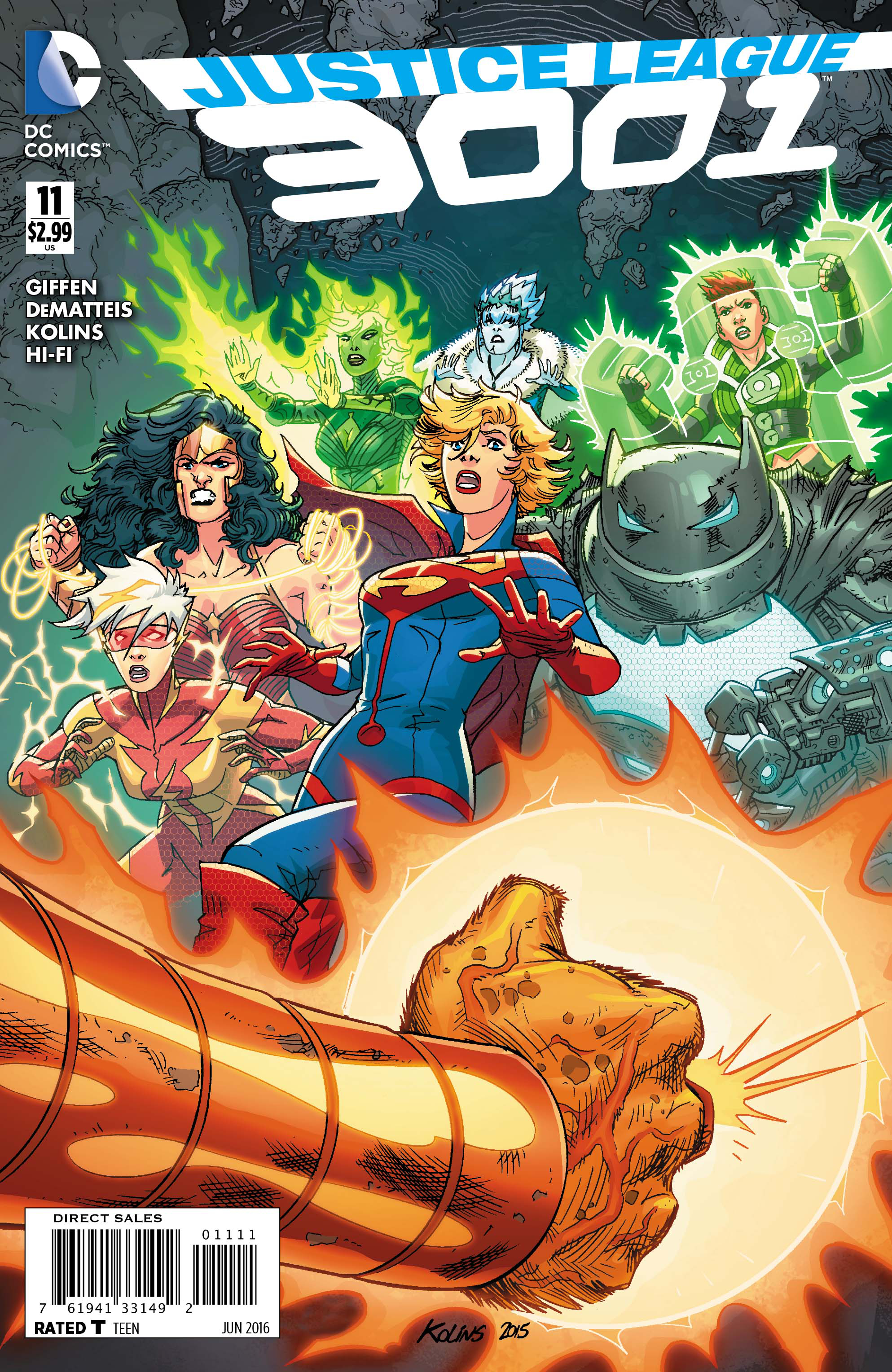 JUSTICE LEAGUE 3001 #11