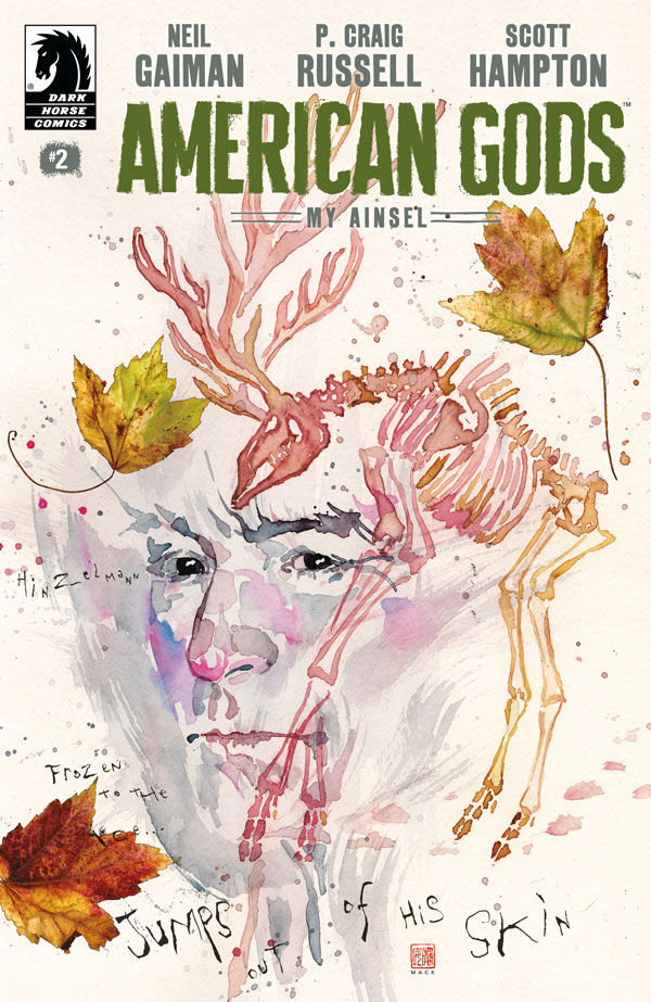 NEIL GAIMAN AMERICAN GODS MY AINSEL #2 VAR DAVID MACK CVR