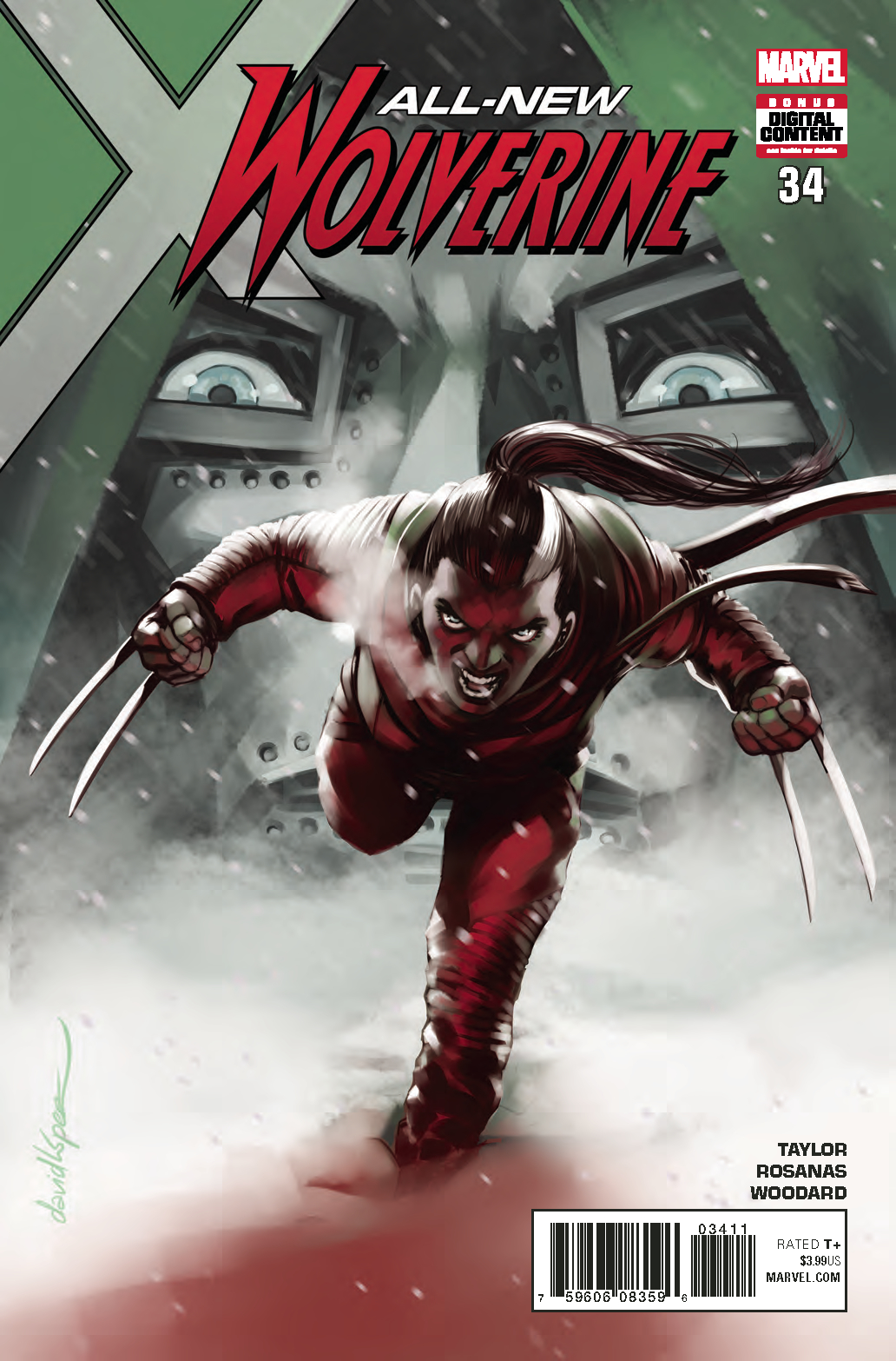 ALL NEW WOLVERINE #34 LEG