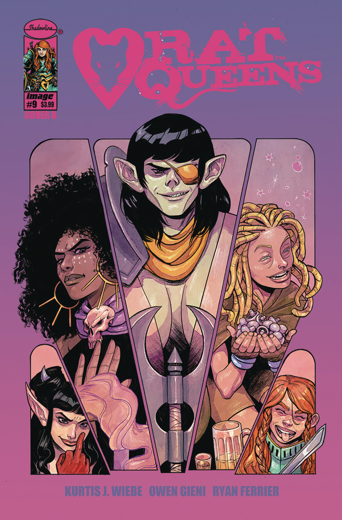 RAT QUEENS #9 CVR B DEL DUCA