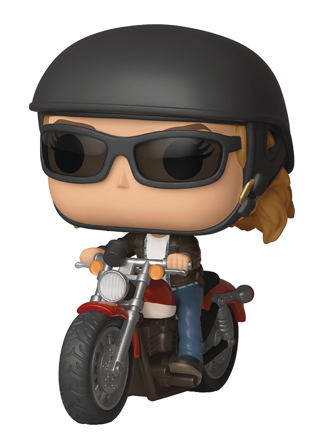 Carol Danvers On Motorcycle 57