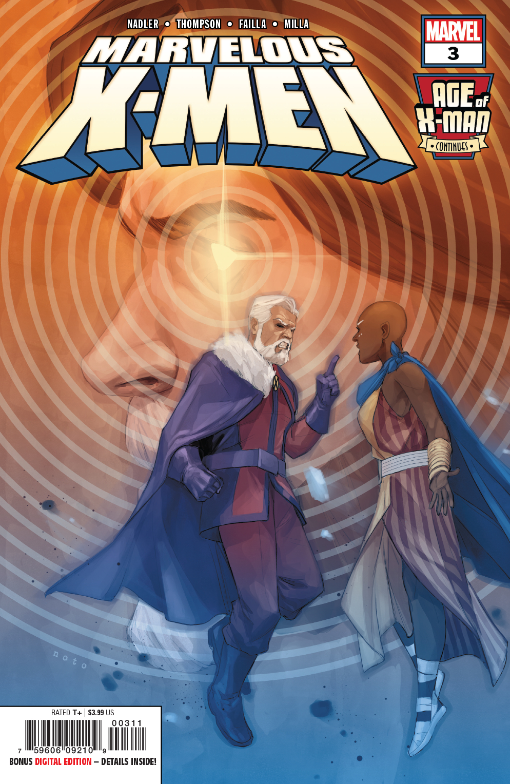 AGE OF X-MAN MARVELOUS X-MEN #3