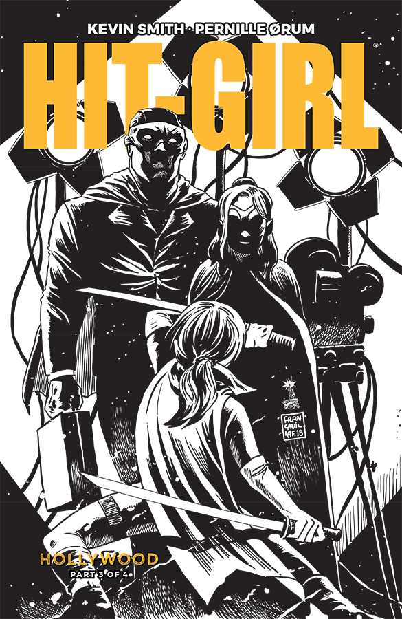 HIT-GIRL SEASON TWO #3 CVR B B&W FRANCAVILLA