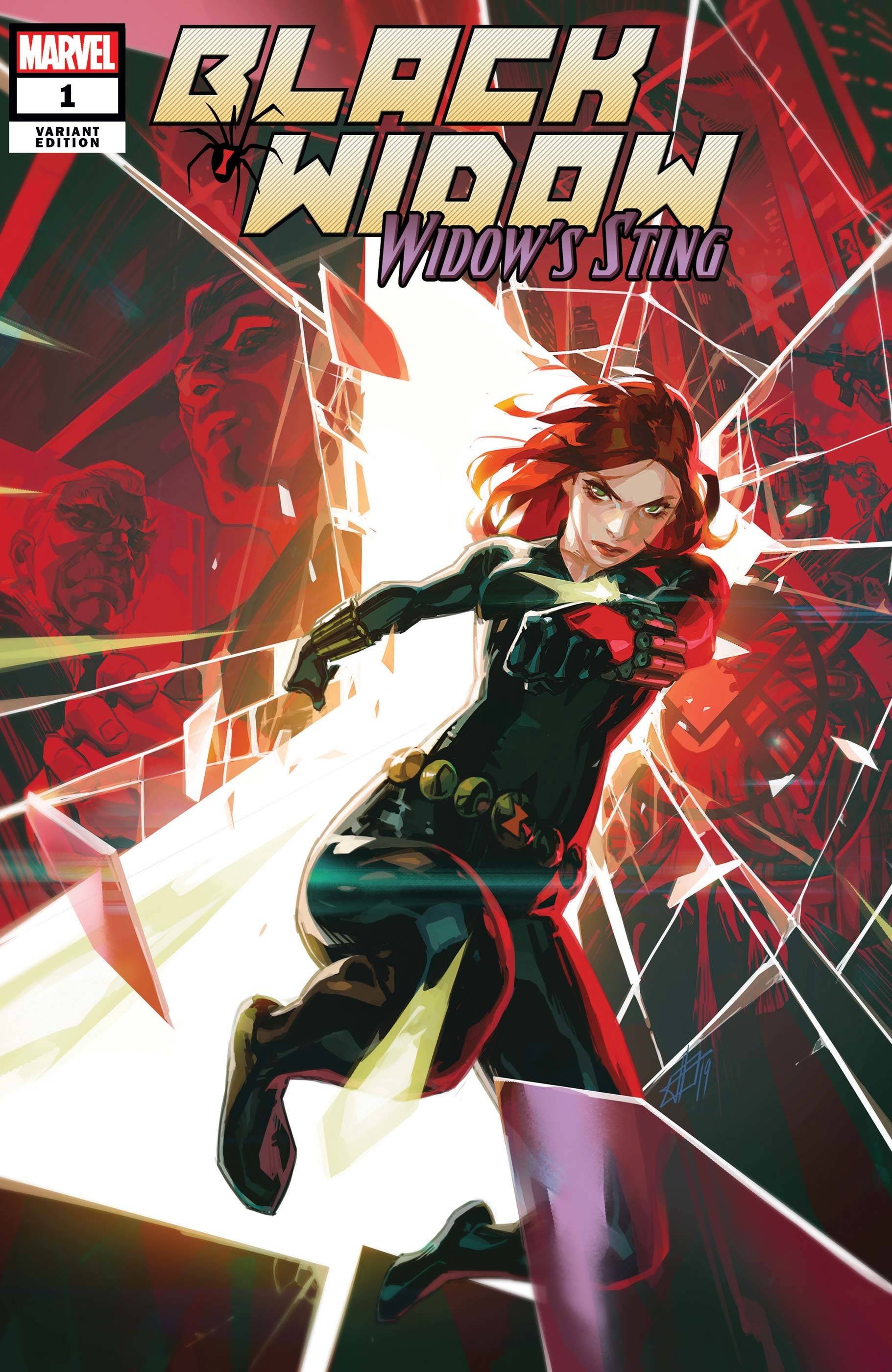 BLACK WIDOW WIDOWS STING #1 INFANTE VAR