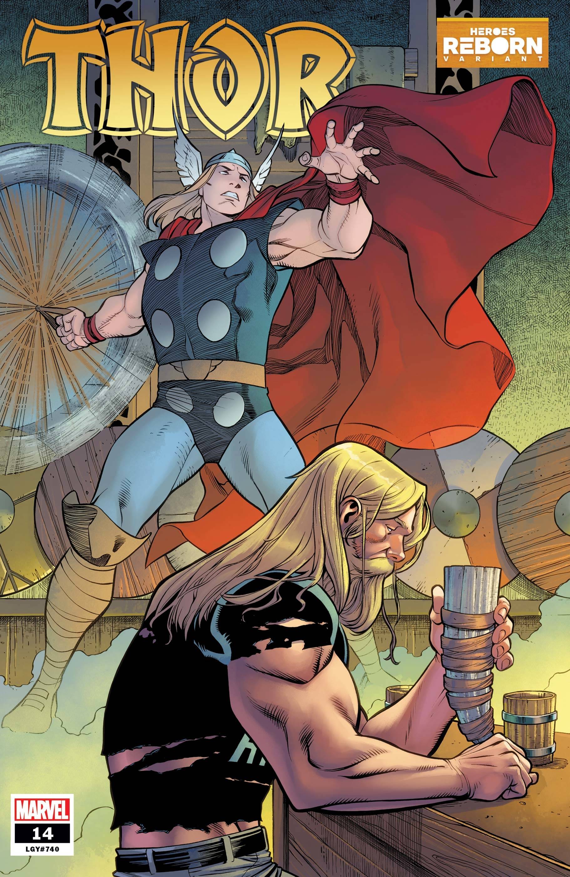 THOR #14 REBORN VAR