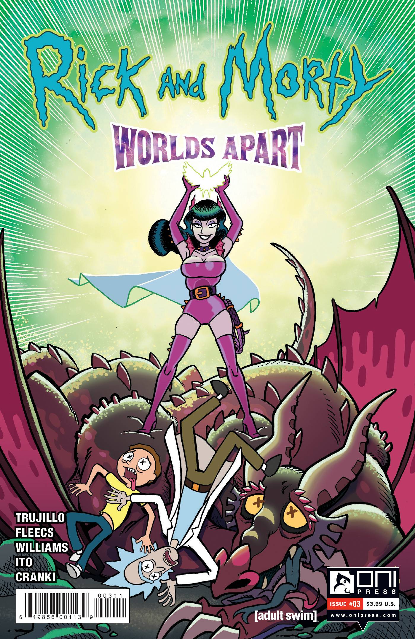 RICK AND MORTY WORLDS APART #3 CVR A FLEECS