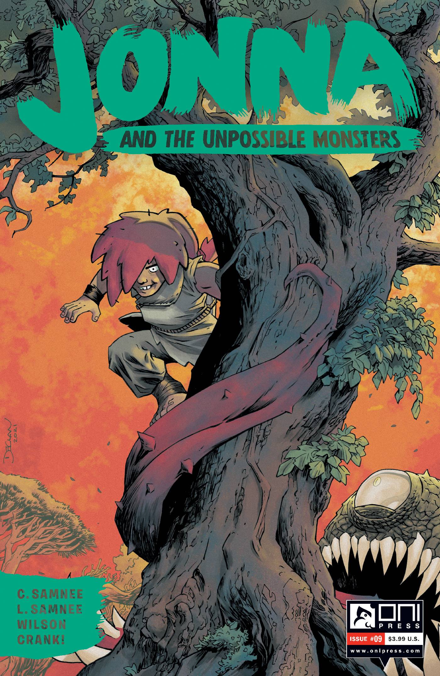 JONNA AND UNPOSSIBLE MONSTERS #9 CVR B WILSON