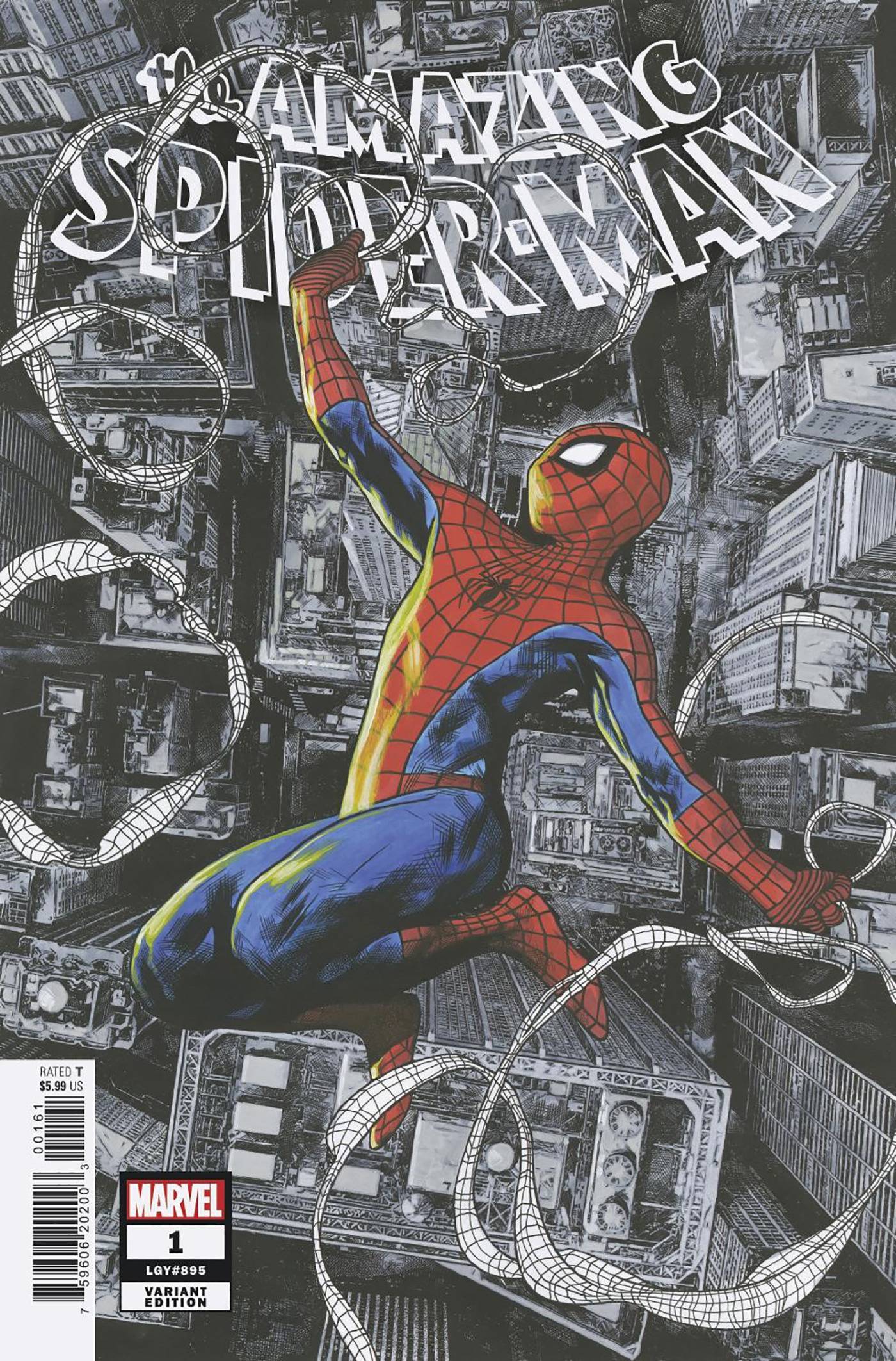 AMAZING SPIDER-MAN #1 CHAREST VAR