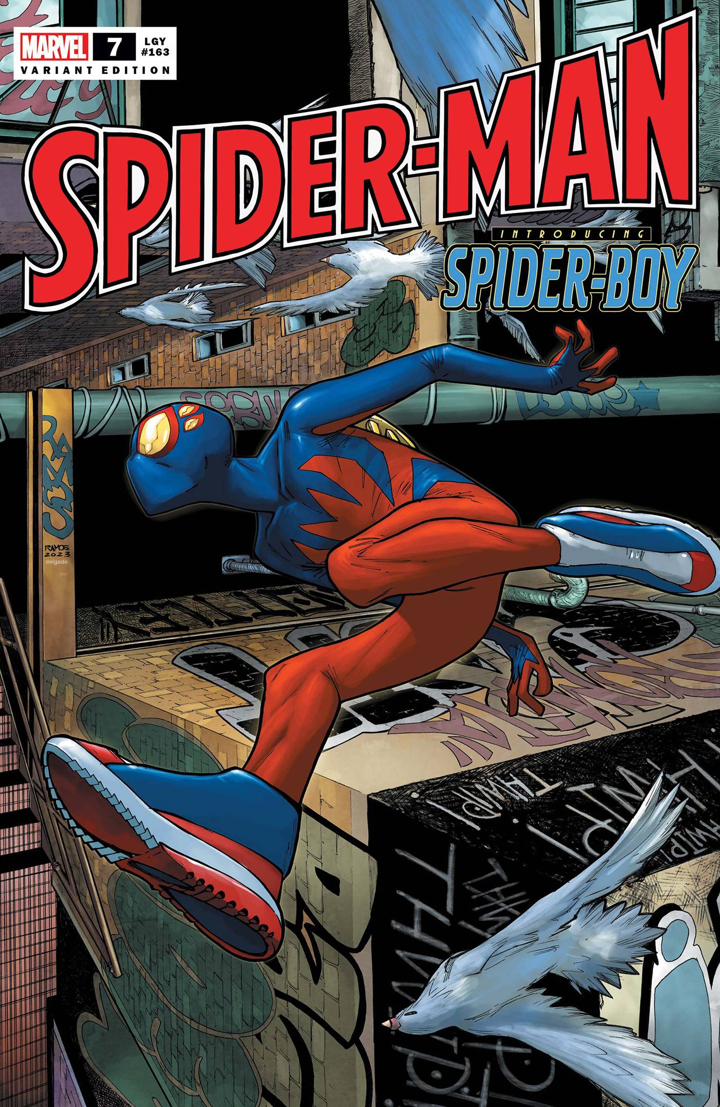 SPIDER-MAN #7 RAMOS TOP SECRET SPOILER VAR