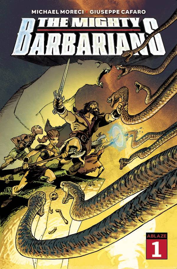 MIGHTY BARBARIANS #1 CVR A OLIVIER VATINE SIGNED