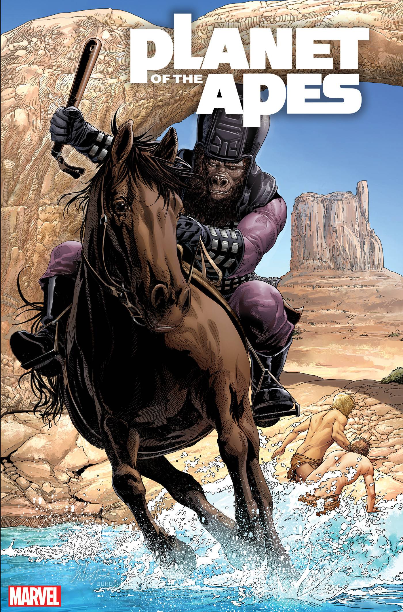 PLANET OF THE APES #1 1:25 COPY INCV LARROCA VAR