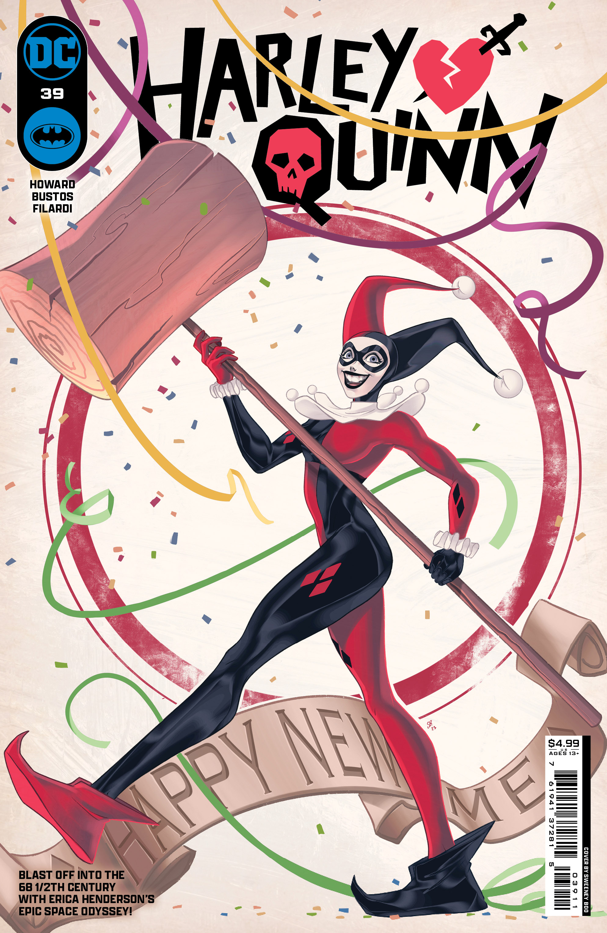 HARLEY QUINN #39 CVR A SWEENEY BOO