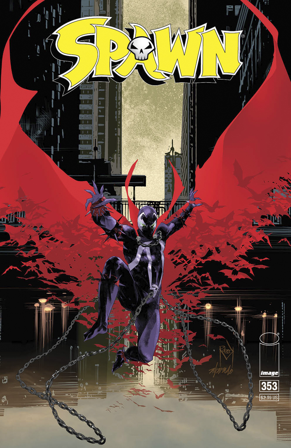 SPAWN #353 CVR A THADDEUS ROBECK