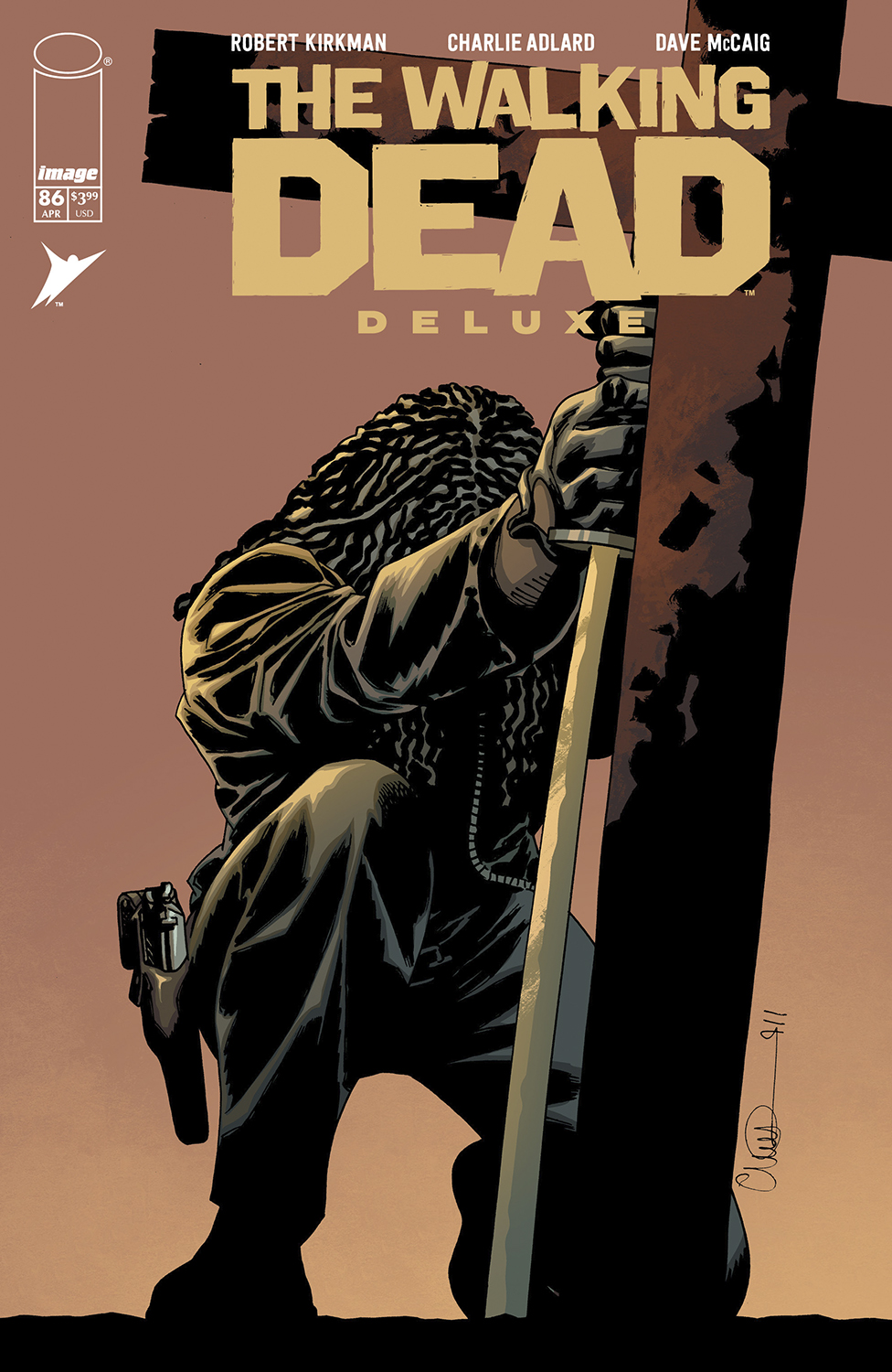 WALKING DEAD DELUXE #86 CVR B CHARLIE ADLARD & DAVE MCCAIG VAR (MR)