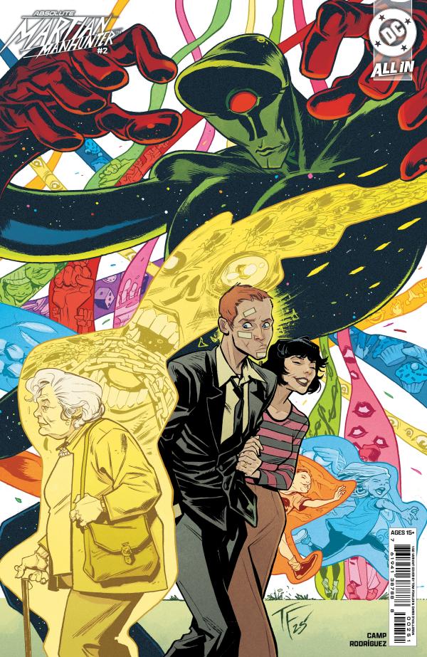 ABSOLUTE MARTIAN MANHUNTER #2 (OF 6) CVR F INC 1:50 TOM FOWLER & CHRIS OHALLORAN CARD STOCK VAR