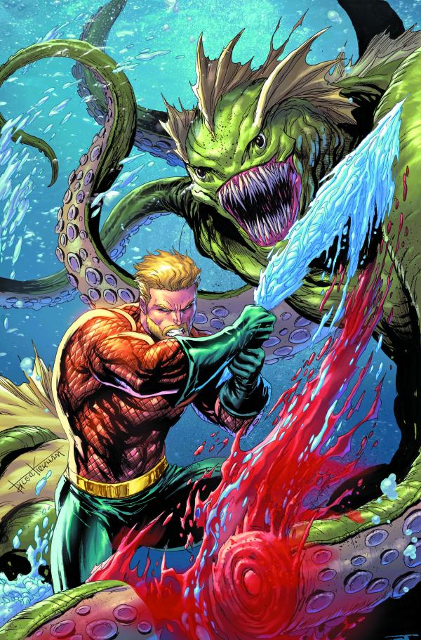 AQUAMAN #4 CVR D TYLER KIRKHAM CARD STOCK VAR